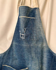 Vintage 1940’s Indigo Denim Work Apron