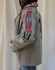 Vintage 1940’s Chimayo Ganscraft Woven Jacket | Southwest Hand Woven Wool Jacket