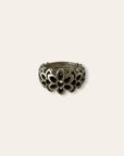 Good Art HLYWD 925 Sterling Silver Frida Ring | Sterling Silver Statement Band Ring Size 10
