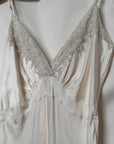 Vintage 1930’s Crème Silk Négligée