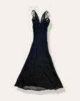 Vintage 1930’s Sheer Black Slip Dress