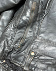 Vintage 1950s Buco J-24 “D Pocket” Horsehide Leather Biker Jacket