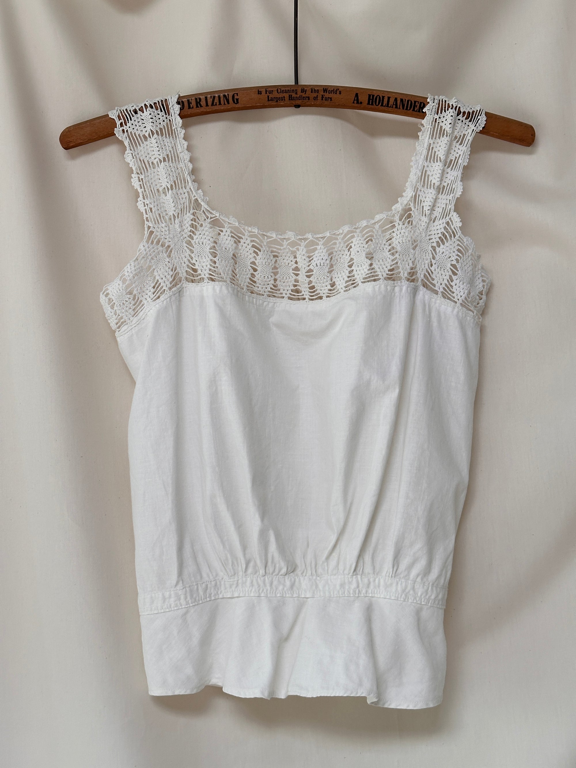 Vintage Early 1900’s Cotton Chemise Tank