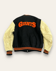 Vintage 1990’s Golden Bear Giants Wool Leather Jacket