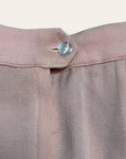 Vintage 1940's Gabardine Hollywood Western Skirt | Chain Stitch Embroidery, Rhinestones & Suede Fringe