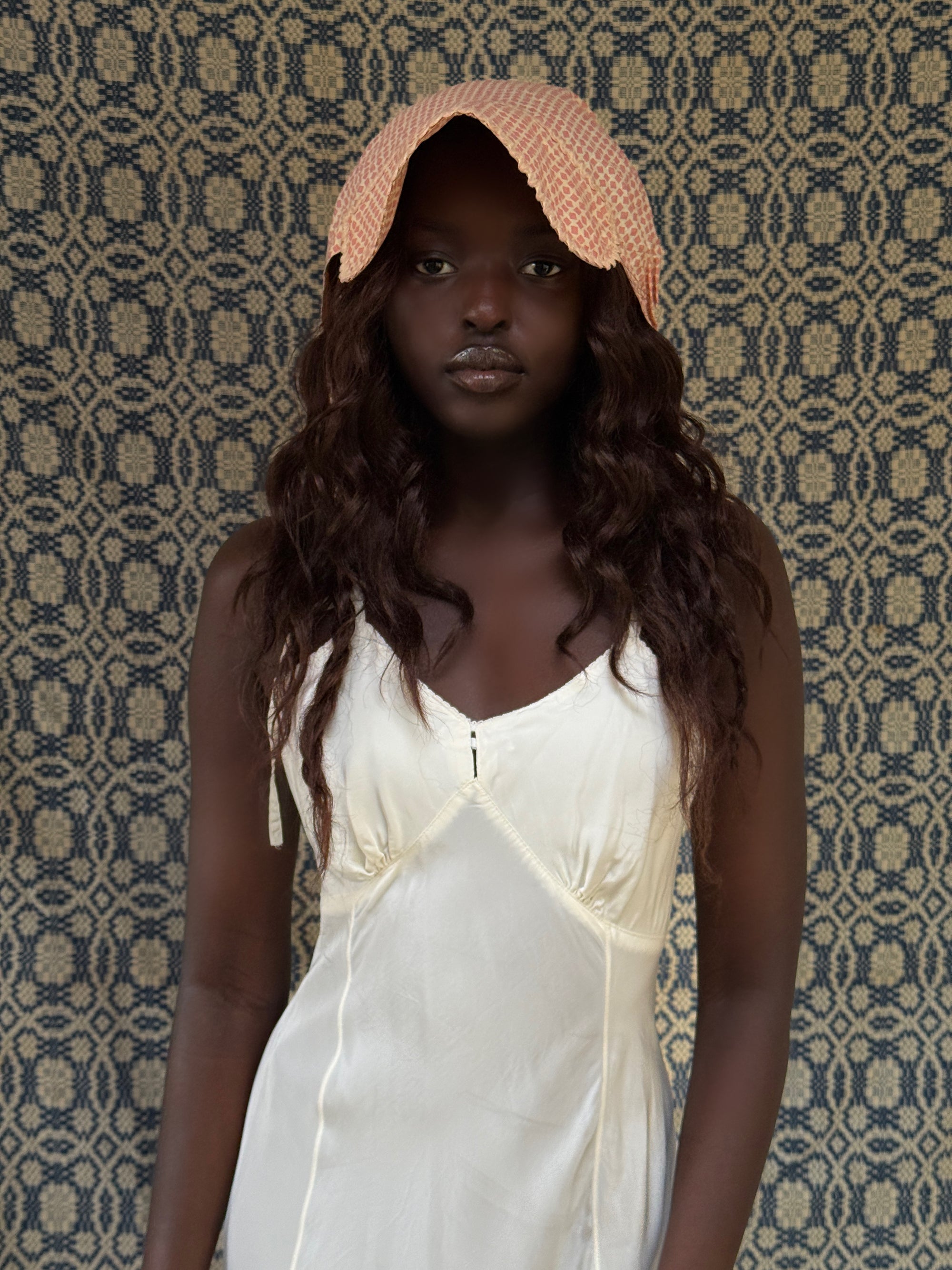 Antique 1800s Cotton Sun Bonnet | Victorian Prairie Hat