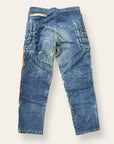 Vintage 1960’s - 70’s Denim Motorcycle Pants W:33