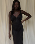 Vintage 1930’s Sheer Black Slip Dress