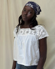 Vintage 1900s Edwardian Crochet Top | Antique Blouse Romantic Cottagecore