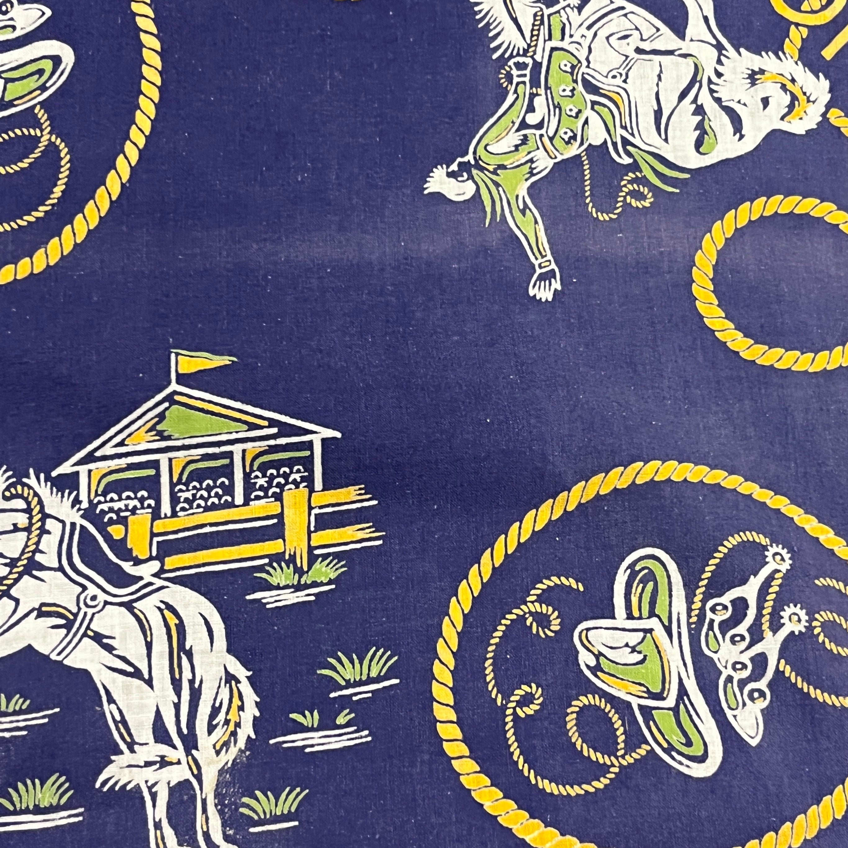 Vintage 1940's Swagger Double Selvedge Rodeo Bandana – Afterlife