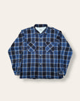 Vintage 1950’s Campus Rayon Plaid Shirt