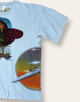 Vintage 1973 Kelley Mouse Studio Test Print T-Shirt | Hot Rod | Grateful Dead Jester and Rose Graphic | Rare 1970s Psychedelic Art T-Shirt