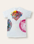 Deadstock Vintage 1974 Kelley Mouse Studio Test Print T-Shirt | City Lights Bookstore | Hookers Convention Graphic | Rare 1970s Psychedelic Art T-Shirt
