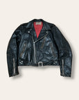 Vintage 1940-50s Hercules 2-Star Steerhide Leather Biker Jacket
