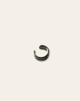 925 Sterling Silver Chunky Double Band Ear Cuff | No Piercing Needed Stacked Earring