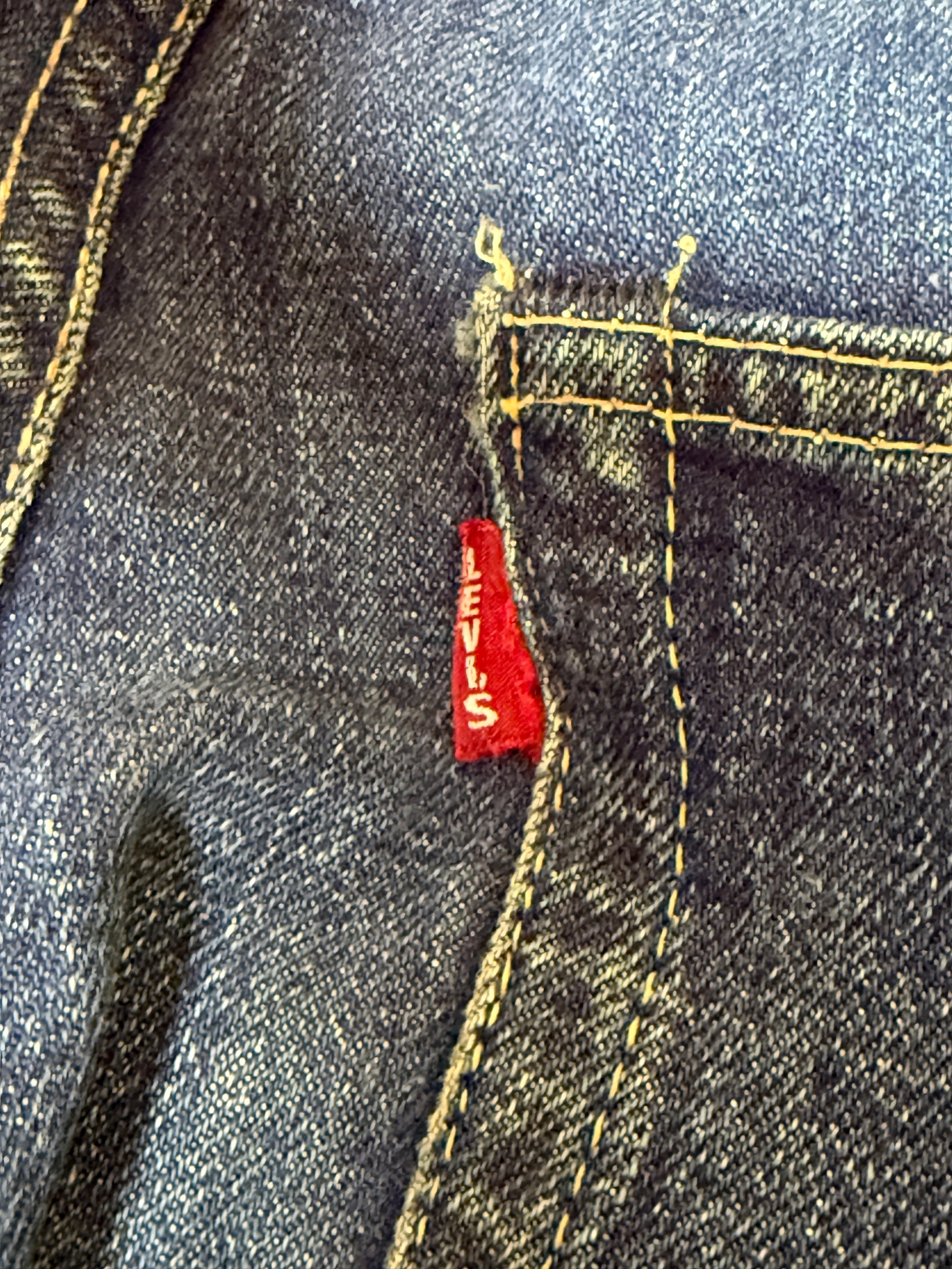Vintage 1960s Levi’s 501s Big E Hippie Patchwork Denim Jeans | Bell Bottom Folk Art Custom Denim Pants W:26