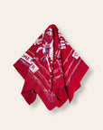 Vintage 1950s The Lone Ranger Bandana | Western Hi-Yo Silver Bandana