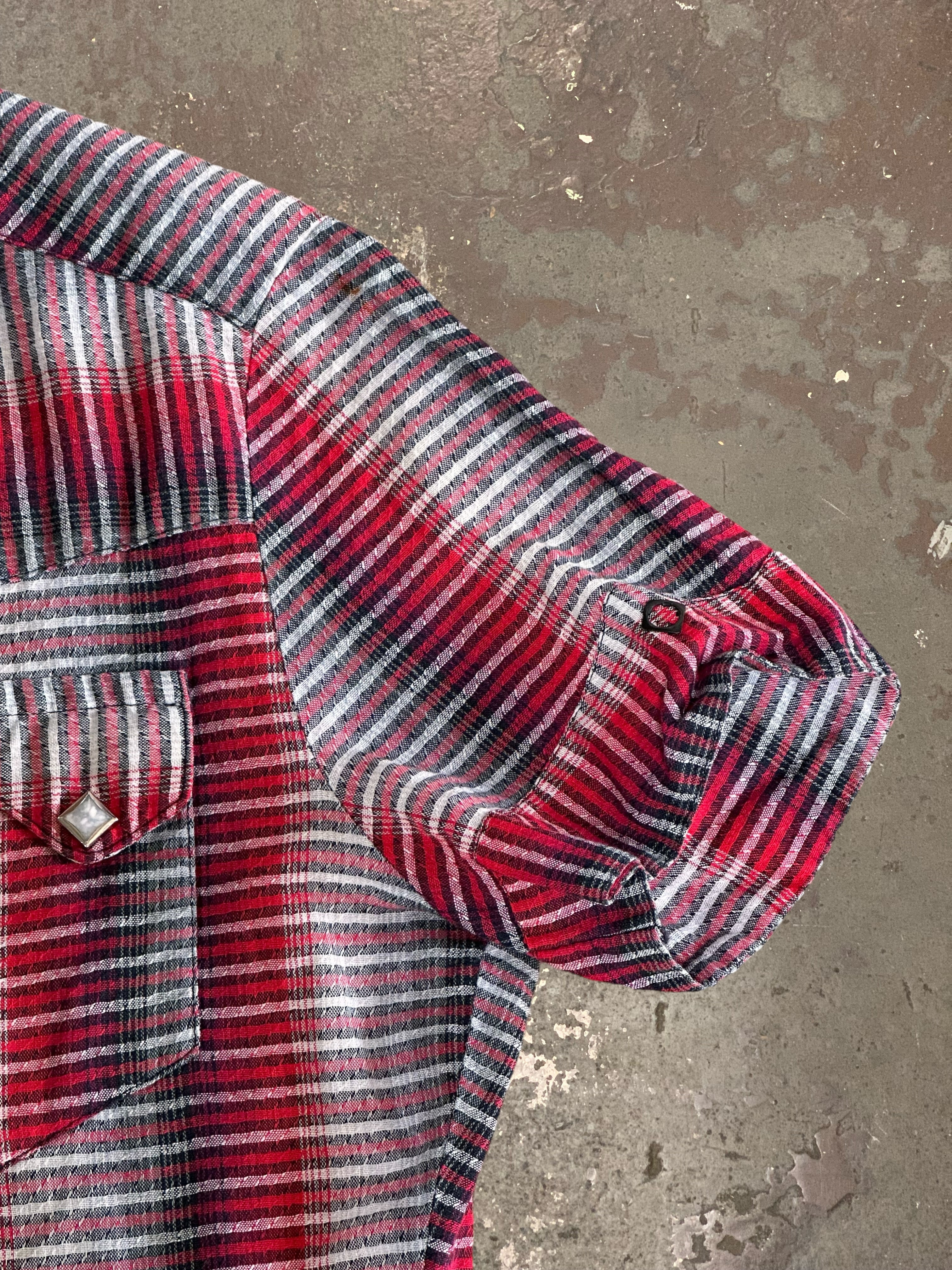 Vintage 1950's Levi's Horn Sawtooth Western Shirt