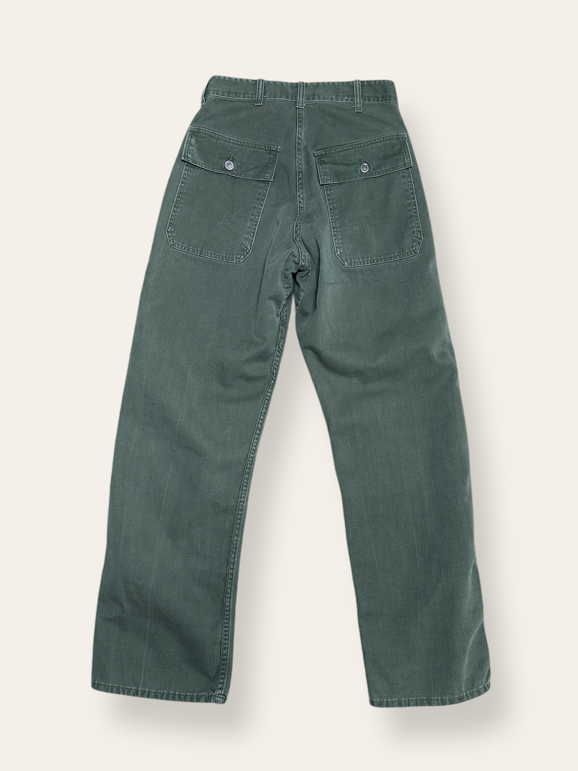 Vintage 1960’s 13 Star Button Civilian Baker Pants W:25