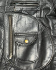 Vintage 1950s Buco J-24 “D Pocket” Horsehide Leather Biker Jacket