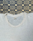 Vintage 1960’s Fruit Of The Loom Cotton T-Shirt | Heritage Blank Antique White Undershirt