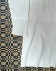 Vintage 1940’s Penney’s Cotton Henley | Heritage Blank Antique White Shirt