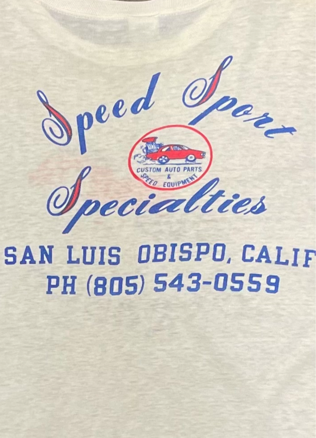 Vintage 1960’s Pegasus Speed Sport Racing T-Shirt