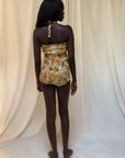 Vintage 1950’s Cole Of California Tiger Print Swimsuit