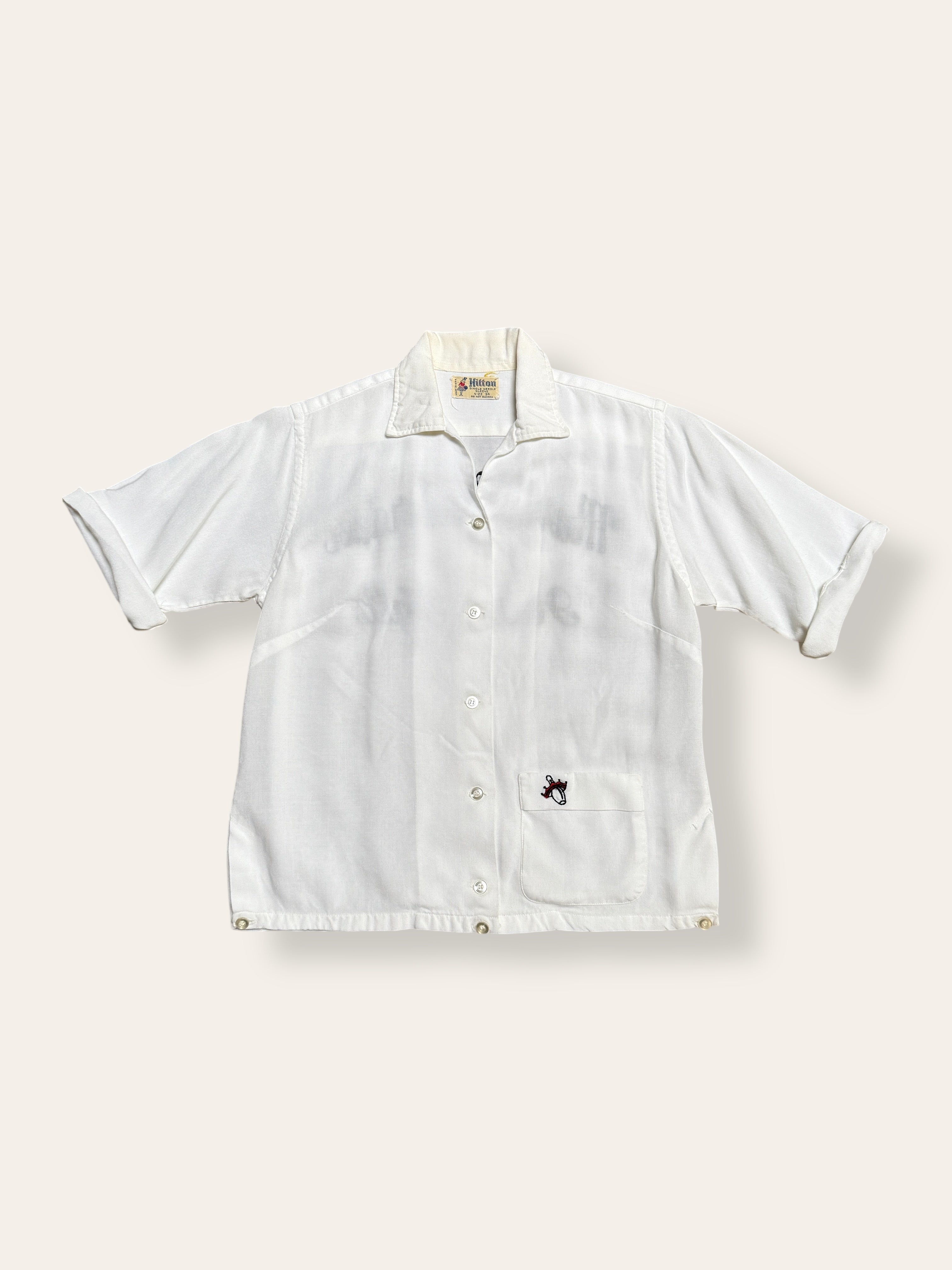 Vintage 1950's Hilton Rayon Bowling Shirt – Afterlife Boutique