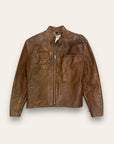 Vintage 1970’s Harley Davidson AMF Leather Cafe Racer Jacket