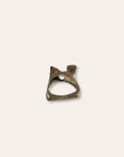 Vintage Modernist Sterling Silver Ring Size 7.5