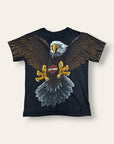 Vintage 1990s Harley Davidson Eagle T-Shirt | Bob Dron Oakland Dealer Tee