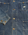 Vintage 1950’s LEE 91-J Denim Chore Jacket Size 44L