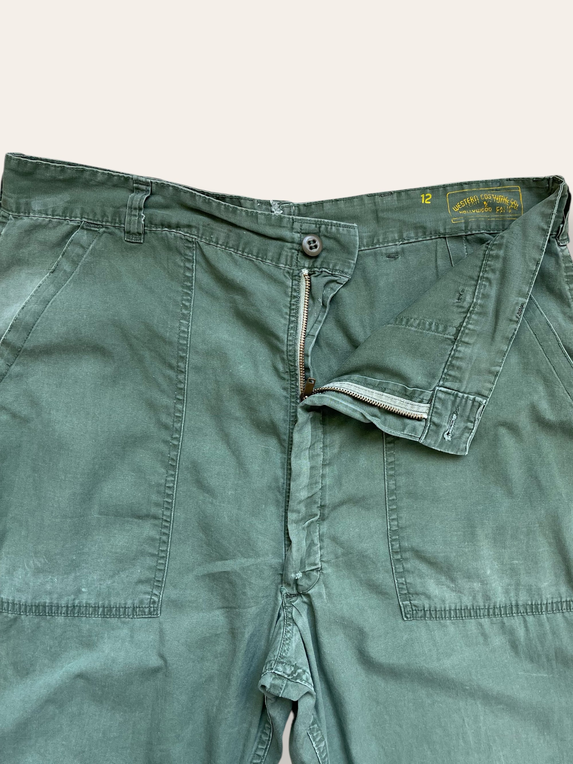 Vintage 1970’s USAF Lightweight Poplin Baker Pants W:36