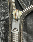 Vintage 1940-50s Hercules 2-Star Steerhide Leather Biker Jacket