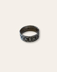 Vintage 1940’s Sterling Silver Cigar Band Ring Size 7.25