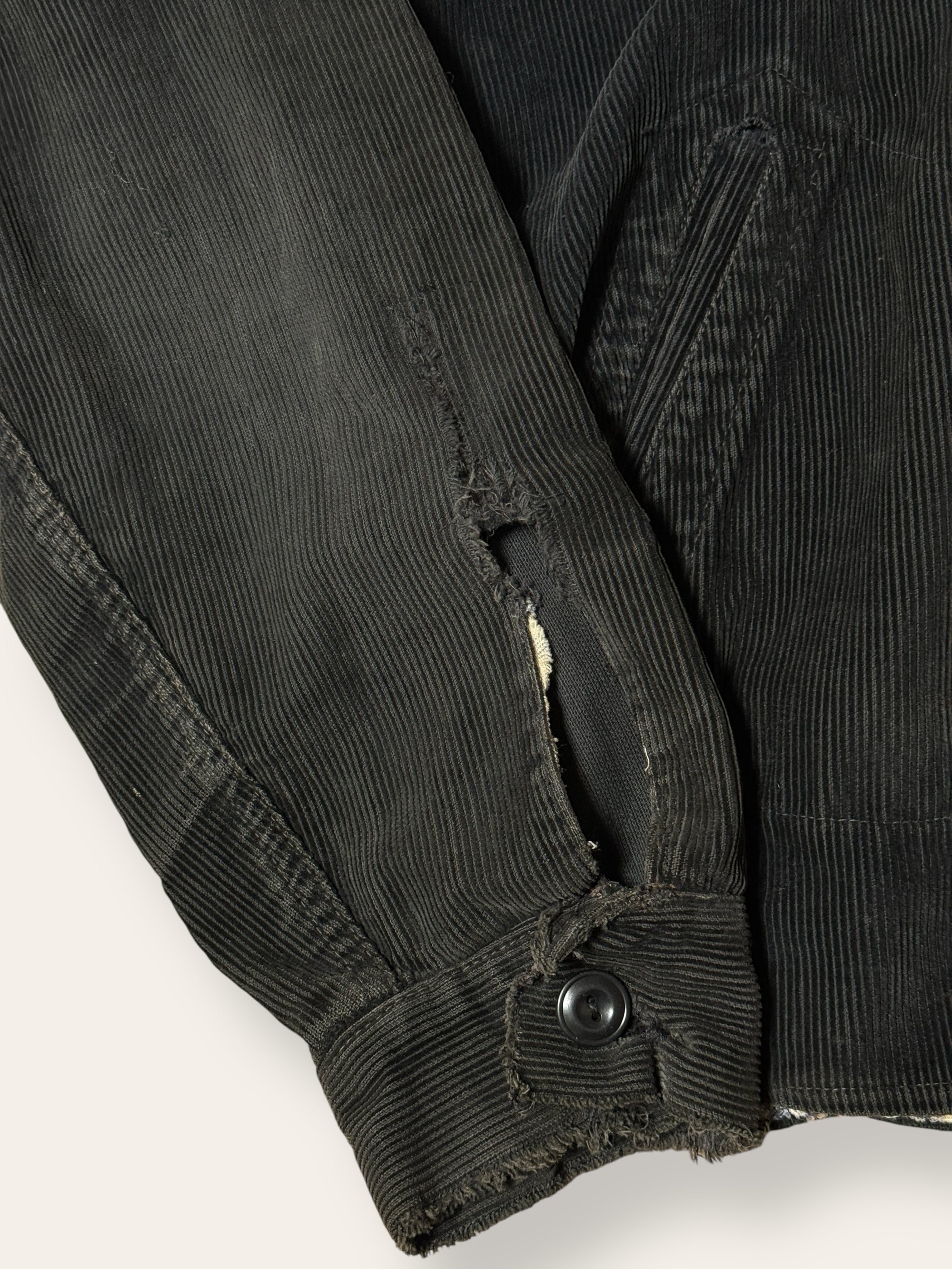 Vintage 1963 Corduroy School Sport Chain Stitch Jacket