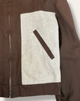 Vintage 1950’s Rayon Gabardine Two Tone Jacket 42