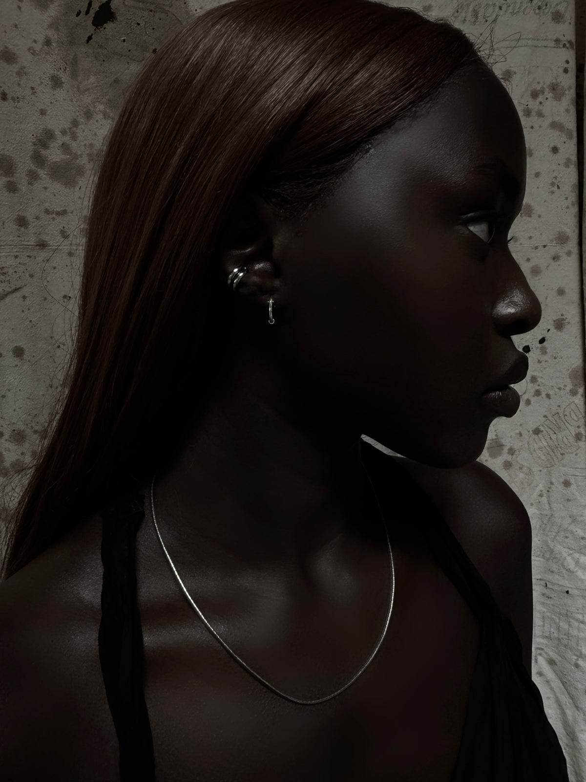 925 Sterling Silver Chunky Double Band Ear Cuff | No Piercing Needed Stacked Earring
