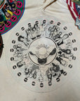 Vintage 1970s Kelley Mouse Studio Test Print T-Shirt | Home Grown Weed | City Lights Bookstore Graphic | Rare 1970s Psychedelic Art T-Shirt