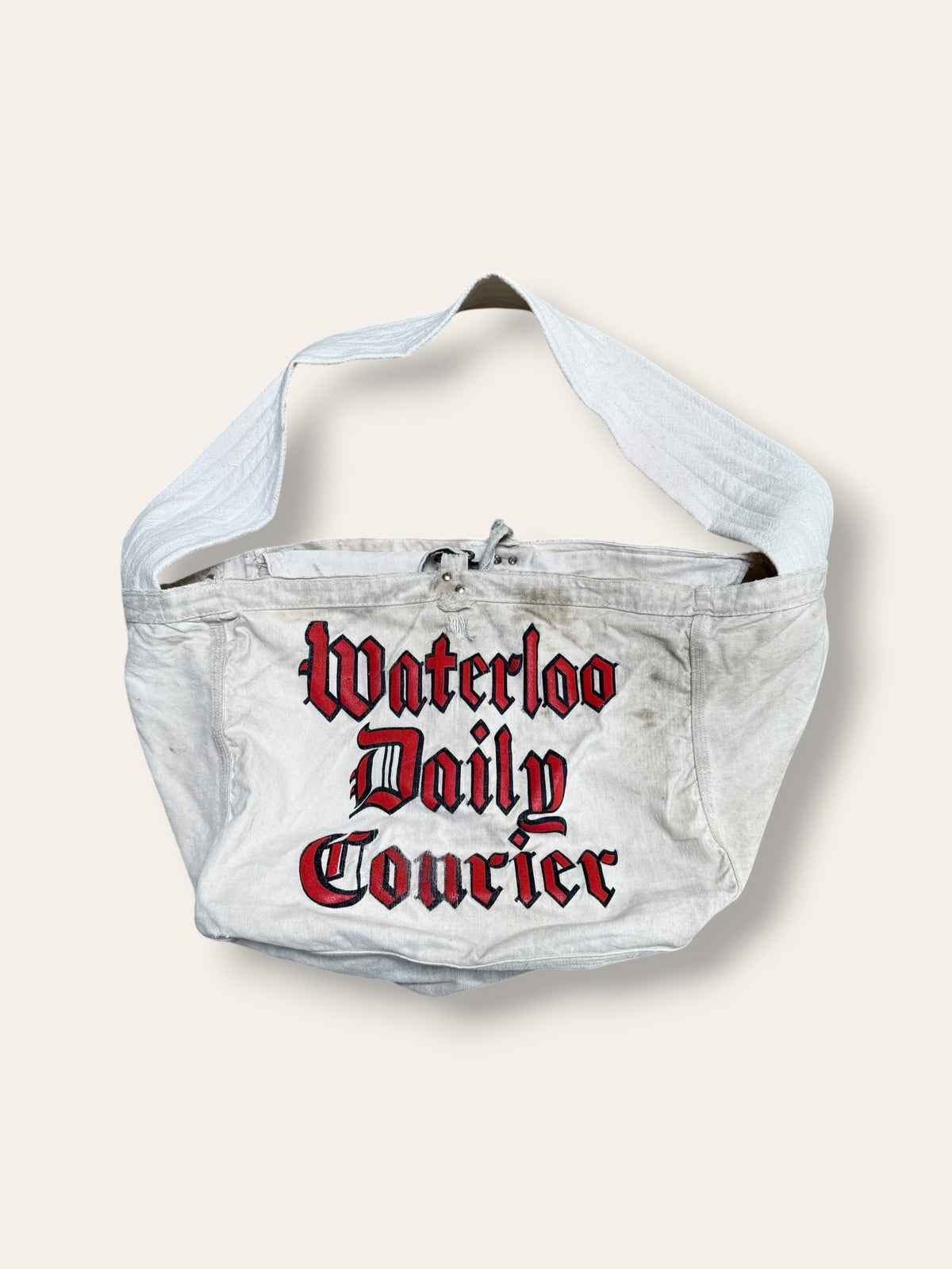 Vintage 1970’s Waterloo Daily Courier Newspaper Bag