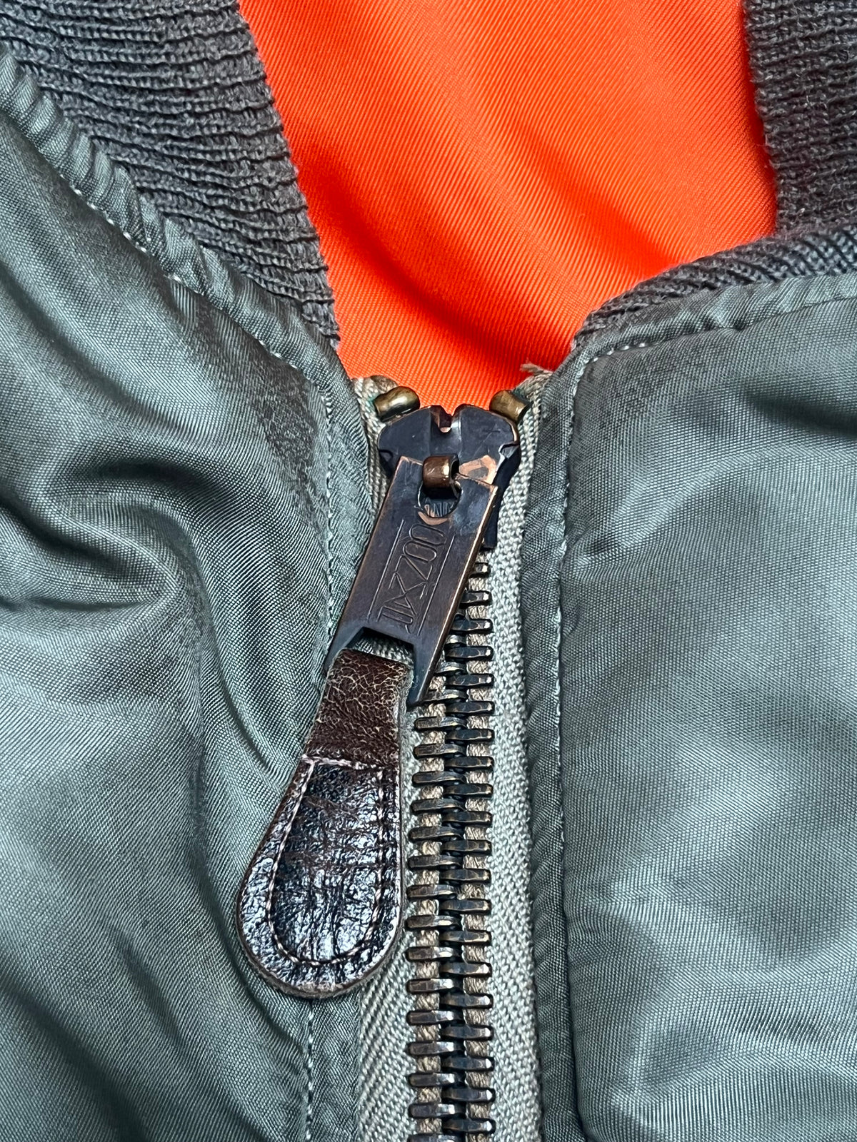 Vintage 1960s USAF MA-1 Bomber Jacket | Skyline Clothing Corp| 1962 Named "Goodwin" w/Patches Sz M | Korean War