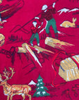 Vintage 1970’s Outdoors All Over Printed Flannel Shirt