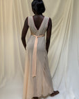 Vintage 1940’s Two Tone I. Magnin Slip Dress