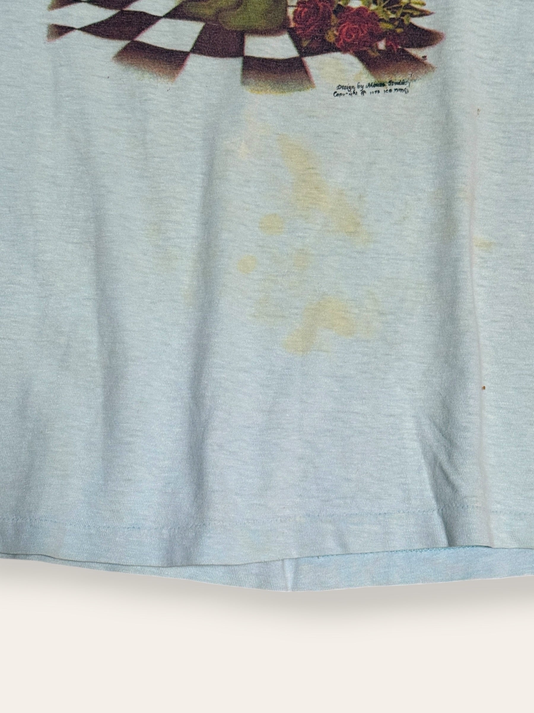 Vintage 1970’s Stanley Mouse T-Shirt | 1970s Grateful Dead Jester Tee