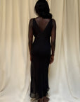 Vintage 1930’s Sheer Black Slip Dress