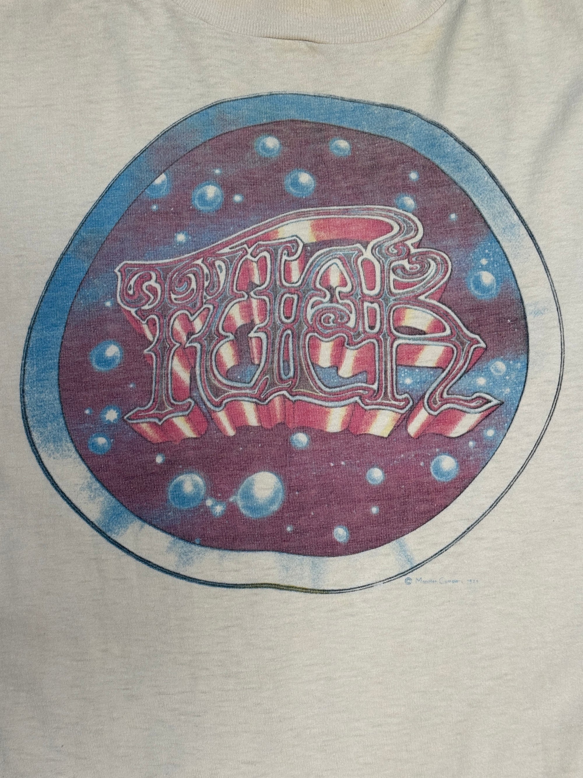 Vintage 1973 Monster Company Rare FUCK Kelley Mouse Studios T-Shirt | 1970s Grateful Dead Tee