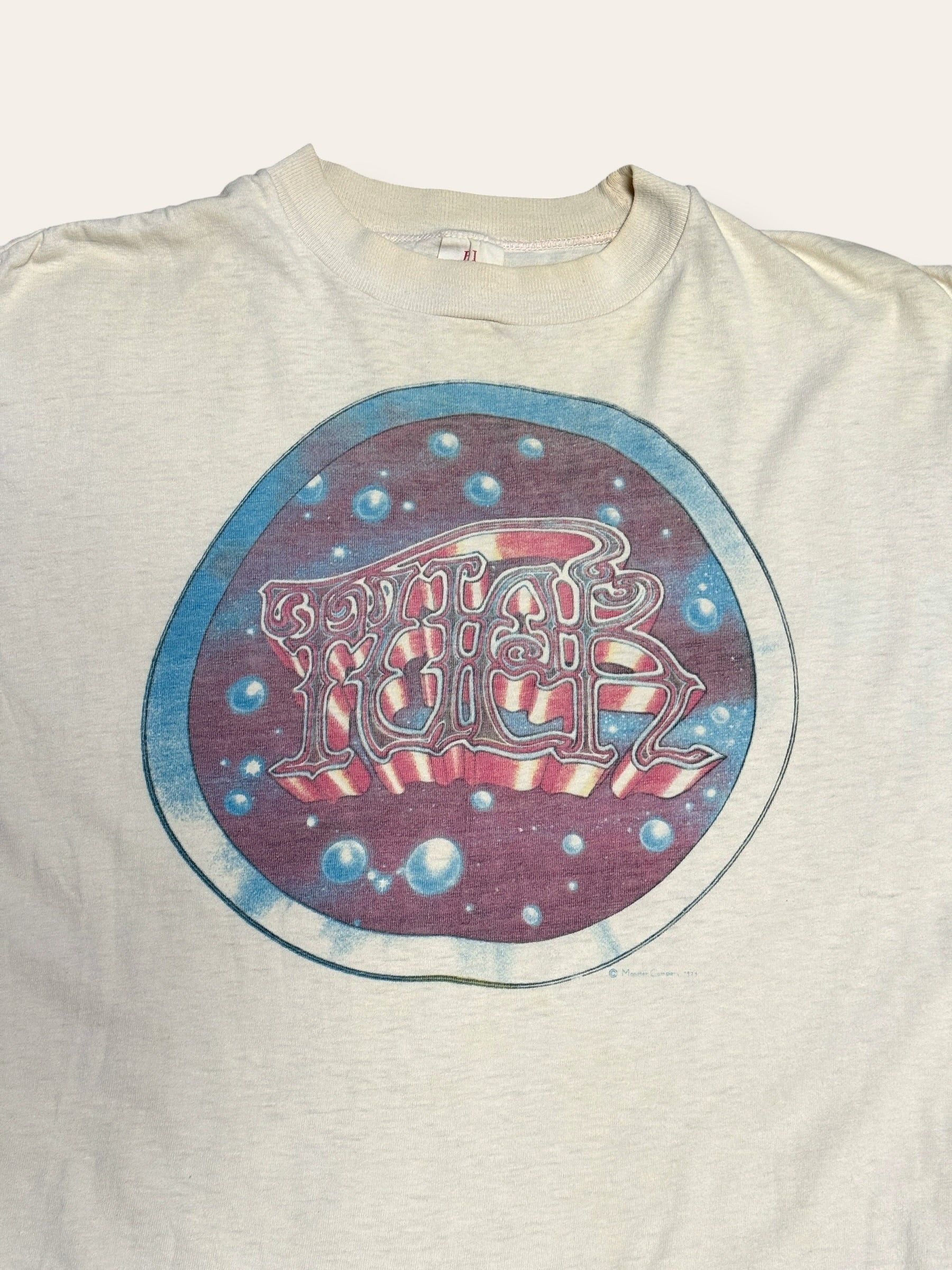Vintage 1973 Monster Company Rare FUCK Kelley Mouse Studios T-Shirt | 1970s Grateful Dead Tee