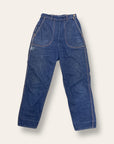 Vintage 1940’s Strong and Reliable Side Zip Ranch Denim  W:25