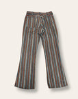 Vintage 1970’s Levi’s Big E Woven Striped Pants | Rare Pattern Size W31